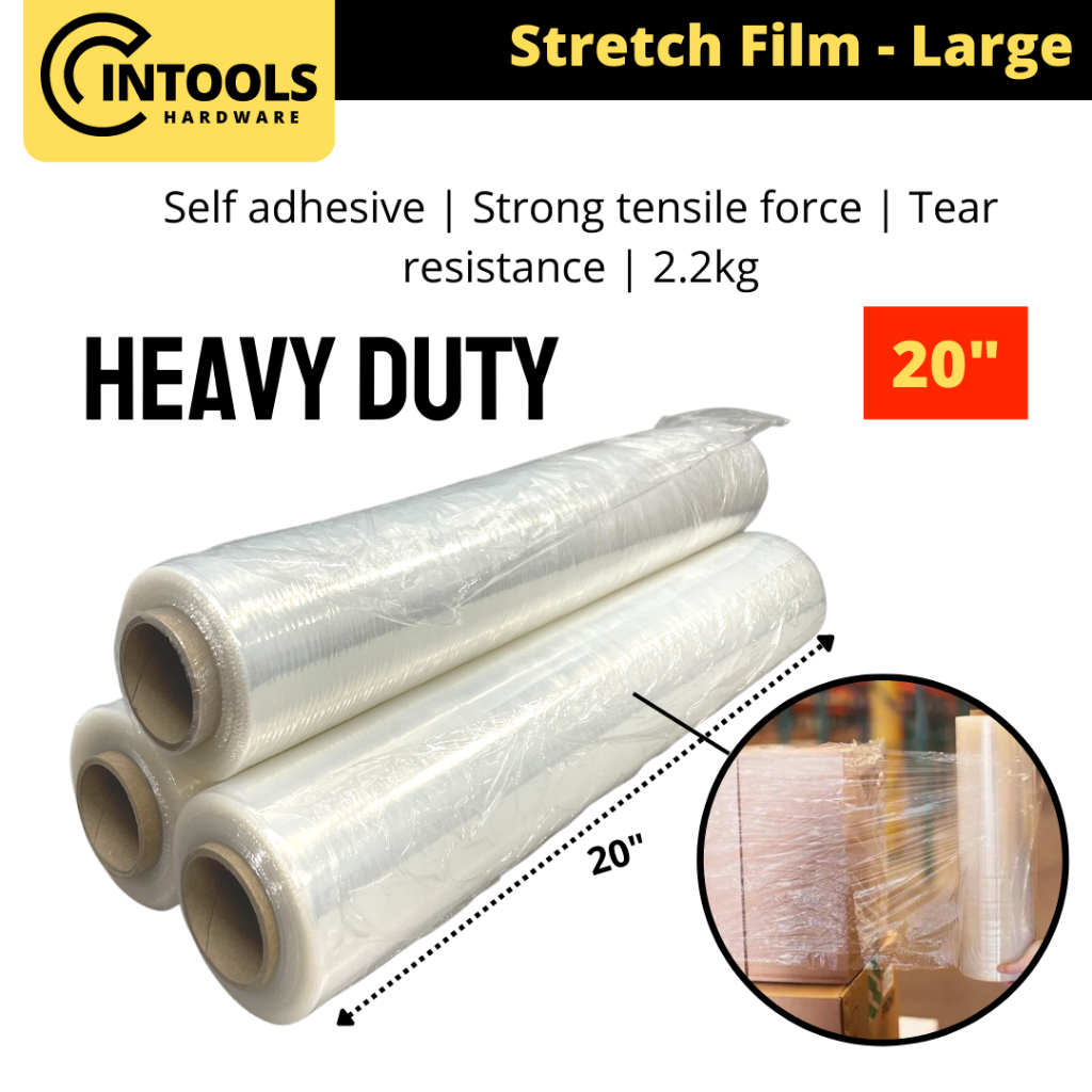 Heavy duty plastic deals wrap