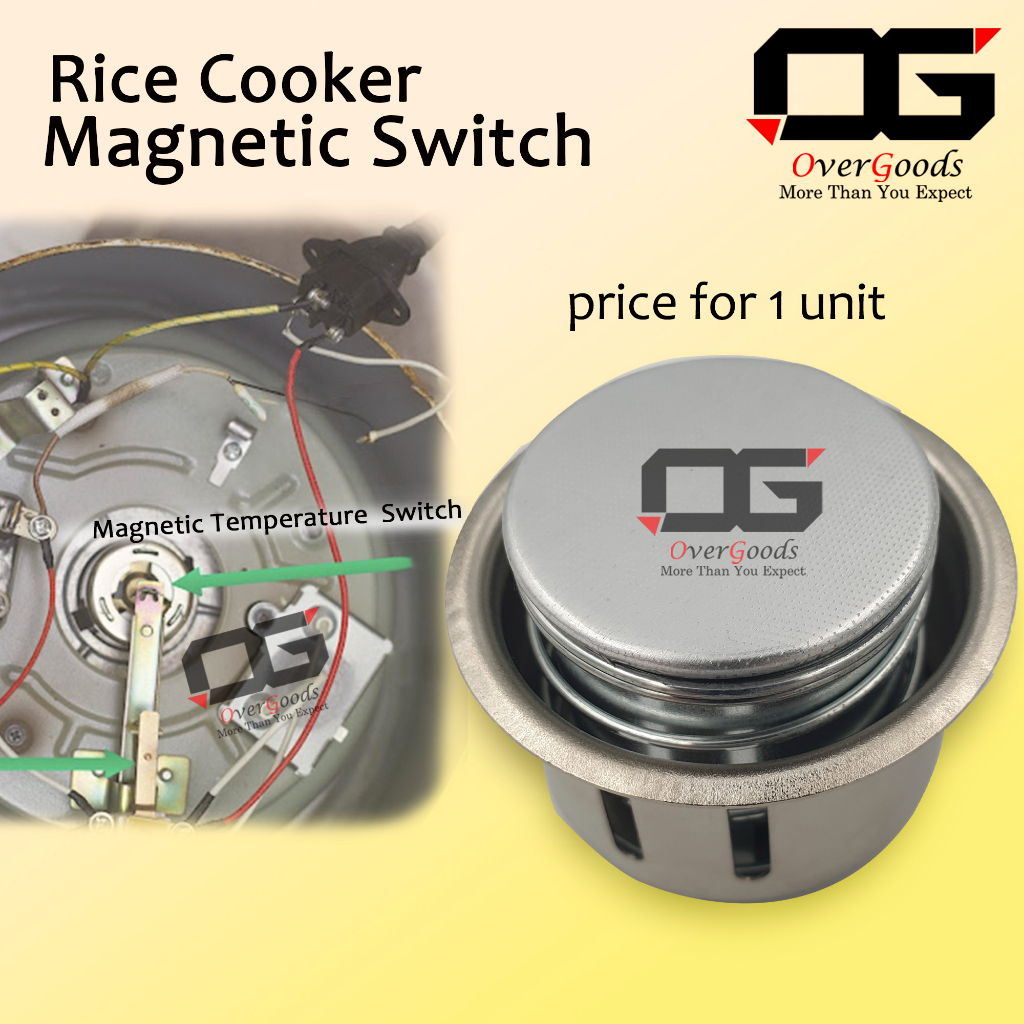 Universal Electric Rice Cooker Switch Circular Stainless Steel