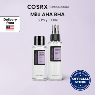 [COSRX OFFICIAL] [MINI SIZE] AHA/BHA Clarifying treatment toner for acne prone skin_AHA 0.1% BHA 0.1%_50ml, 100ml