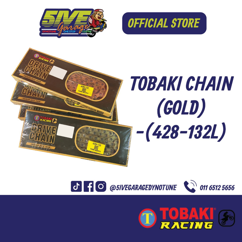 TOBAKI CHAIN (GOLD) - (428-132L) | Shopee Malaysia