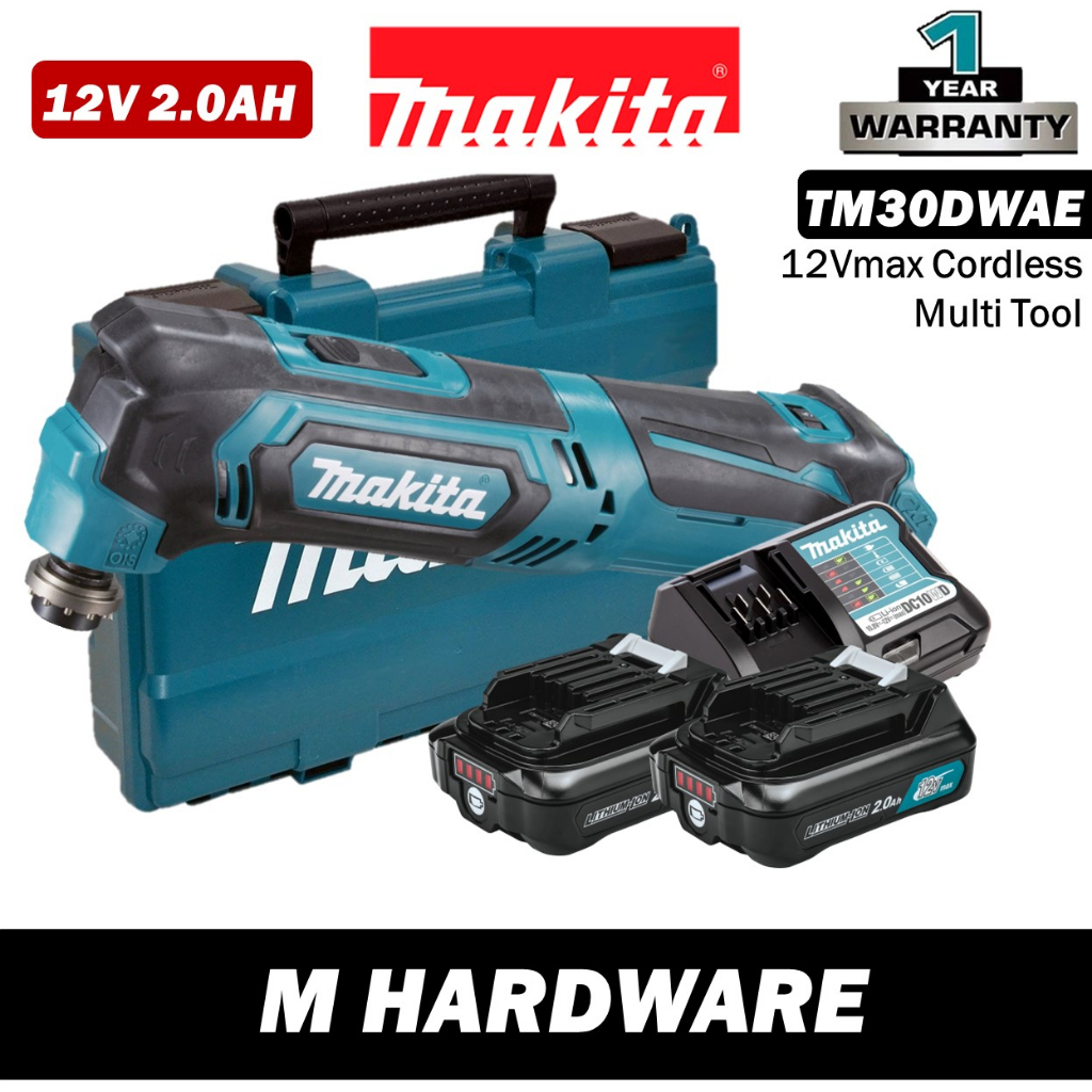 MAKITA TM30DWAE / TM30DWAEX1 / TM30DZ 12Vmax Cordless Multi Tool