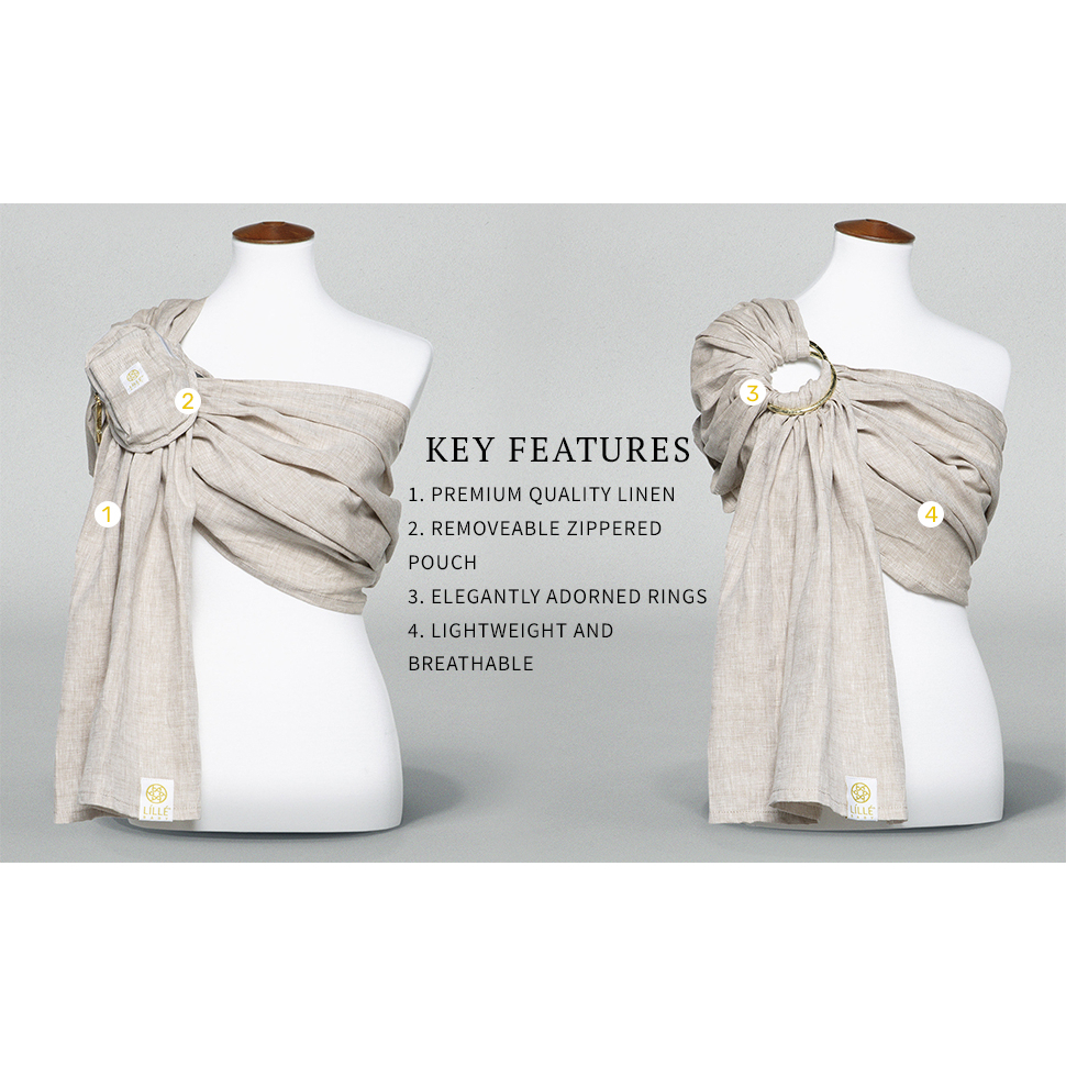 Lille Baby Eternal Love Ring Sling Shopee Malaysia