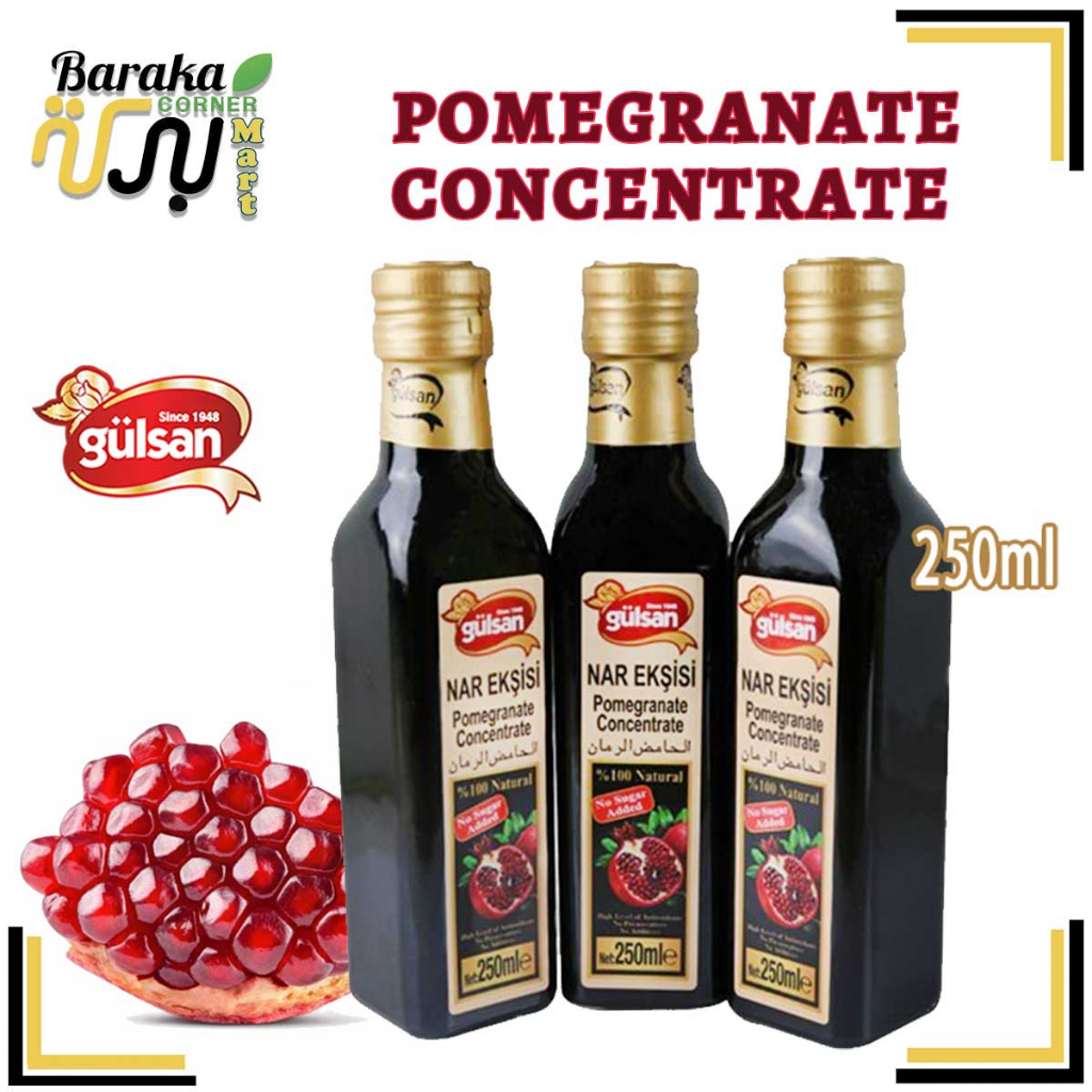 Pati Delima Asli Dari Turkey Gulsan Pomegranate Concentrate Ml