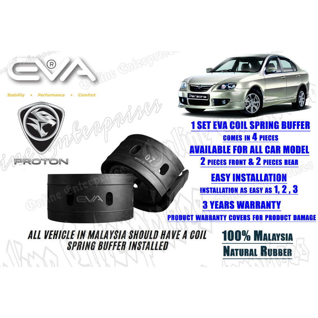 EVA Coil Spring Buffer Perodua Persona Cushion Buffer Spring Rubber ...