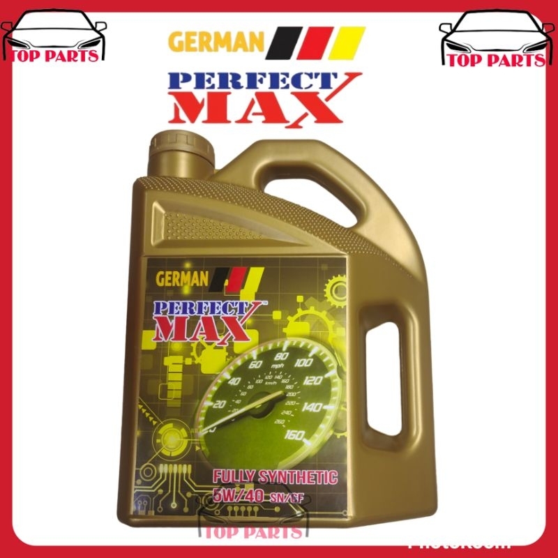 PERFECT MAX ENGINE OIL FULLY SYNTHETIC 5W40 4LITER | Shopee Malaysia