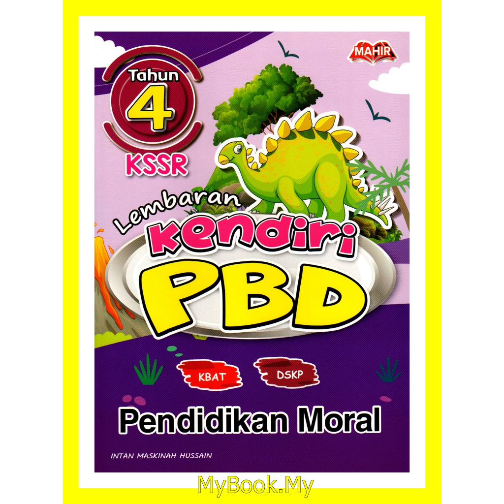 MyB Buku Latihan/Aktiviti : Lembaran PBD Pendidikan Moral - Tahun 4 ...