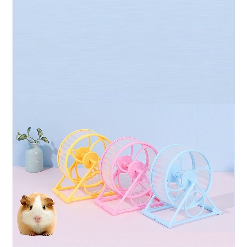Mainan LariLari Untuk Hamster Plastic Hamster Wheel Running Silent