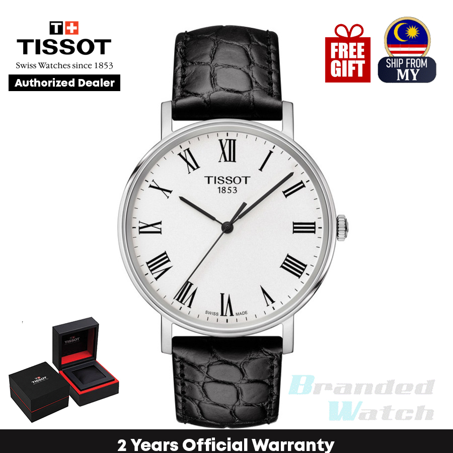 Tissot T109.410.16.033.01 Men s Everytime Medium Quartz Leather