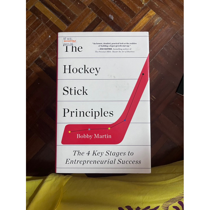 (used) The Hockey Stick Principle The 4 key stages to entreprenurial