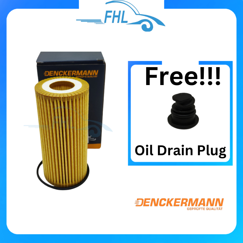 (FHL AUTO) Engine Oil Filter | Oil Drain Plug (FREE!!) | Audi /VW 1.8/2 ...