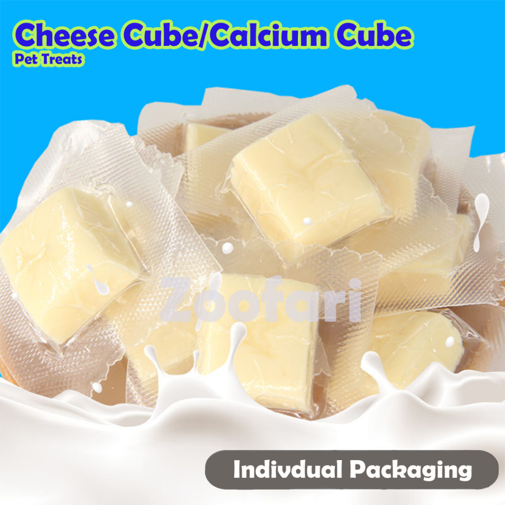 Kuib Keju Kalsium hamster, sugar glider, anak kucing/Pet Cheese Cube ...