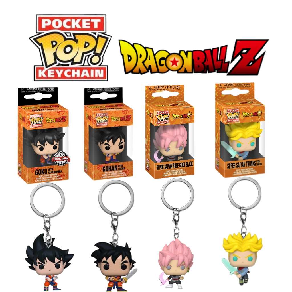 Original Funko Pocket Pop Keychain Animation Dragon Ball Z Goku Super ...