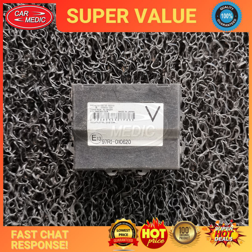 [89780-B2010] Perodua Myvi Immobilizer ECU (Used) | Shopee Malaysia