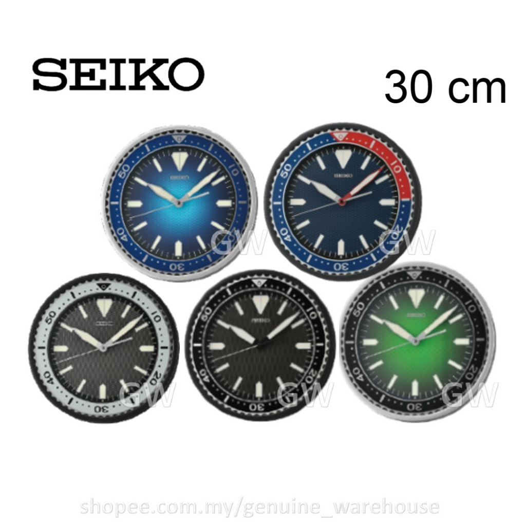 Seiko diver shop wall clock