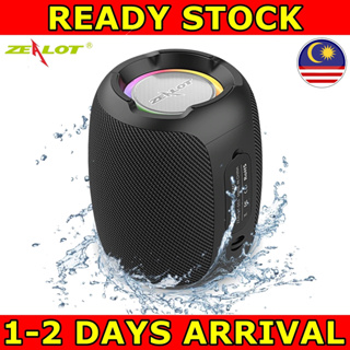 ZEALOT S49 Portable bluetooth speaker 360°Stereo Sound 20W IPX6 waterproof  wireless bluetooth 5.0 Excellent Bass Performace