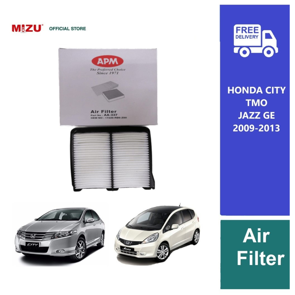 Mizu Apm Air Filter Honda City Tmo Jazz Ge A Av Shopee Malaysia