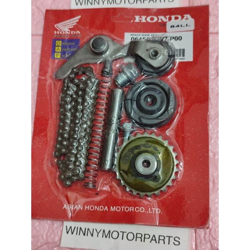 HONDA EX5 HIGH POWER TIMING ROLLER CHAIN 84L SET+TENSIONER 10 ITEM A