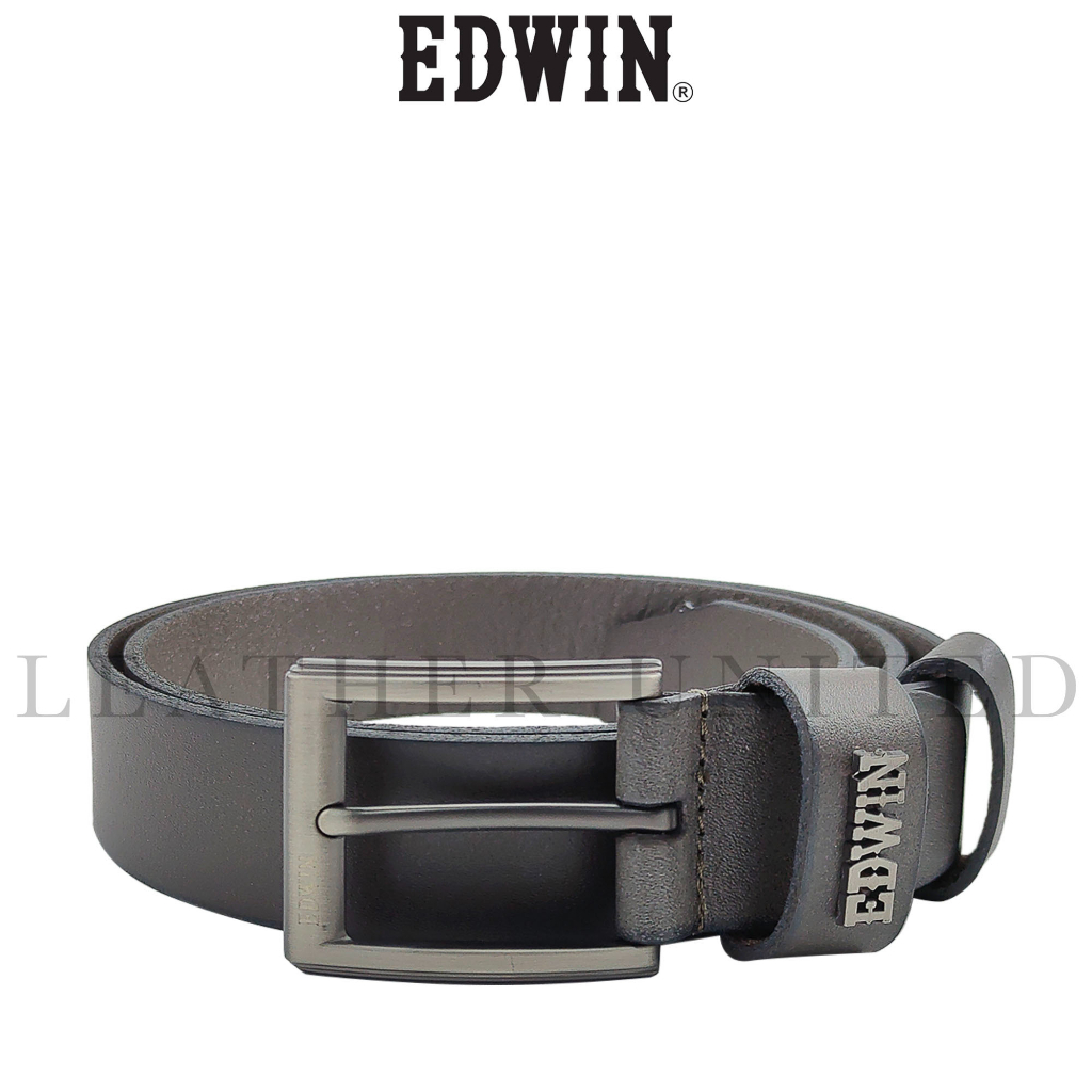 𝗘𝗗𝗪𝗜𝗡 𝗖𝗢𝗟𝗟𝗘𝗖𝗧𝗜𝗢𝗡 Genuine Top Grain Leather 30MM Pin Buckle Belt # ...