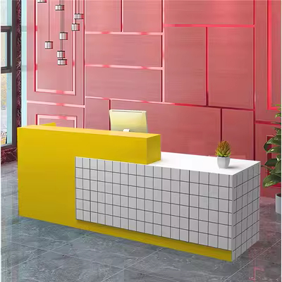 Modern Simple Checkered Bar Counter Receiption Counter Cashier Counter ...
