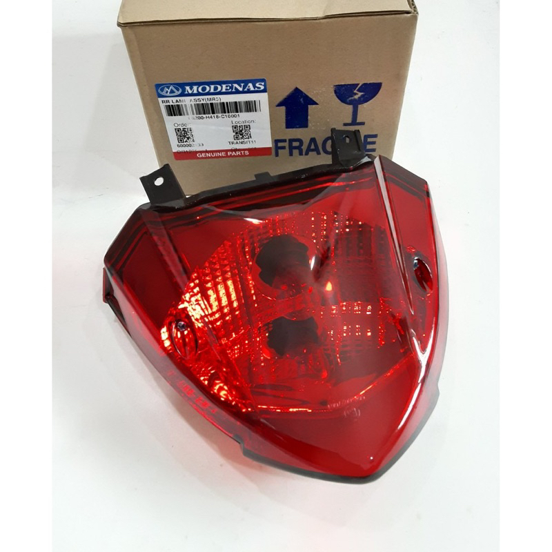 Modenas Kriss110 Euro 3 Mr3 Tail Lamp Assy Tail Light Comp Oe 100 Original Modenas Shopee 4382