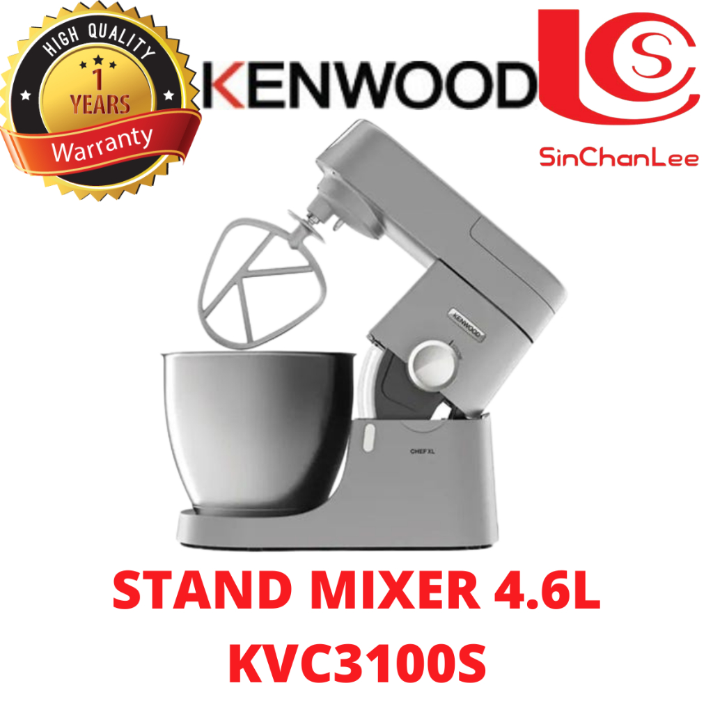 KENWOOD 4.6L Stand Mixer KVC3100S *FREE BLENDER JUG* Shopee Malaysia