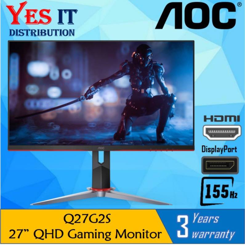 aoc q27g2s 155hz