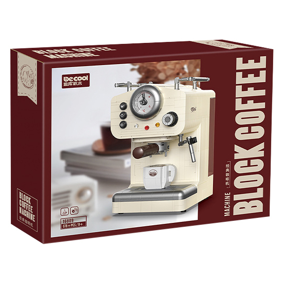 Decool 16809 Classic Coffee Machine Building Block | 678 PCS | Shopee ...