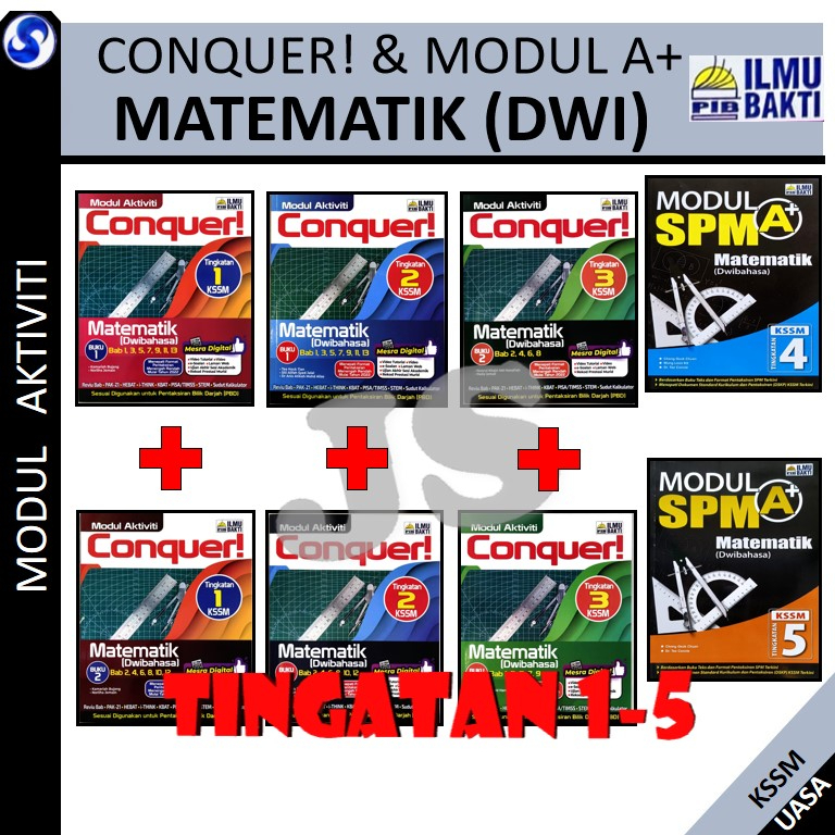 2023 Modul Aktiviti Conquer And Modul A Matematik Mathematics Tingkatan 12345 Uasa Kssm 