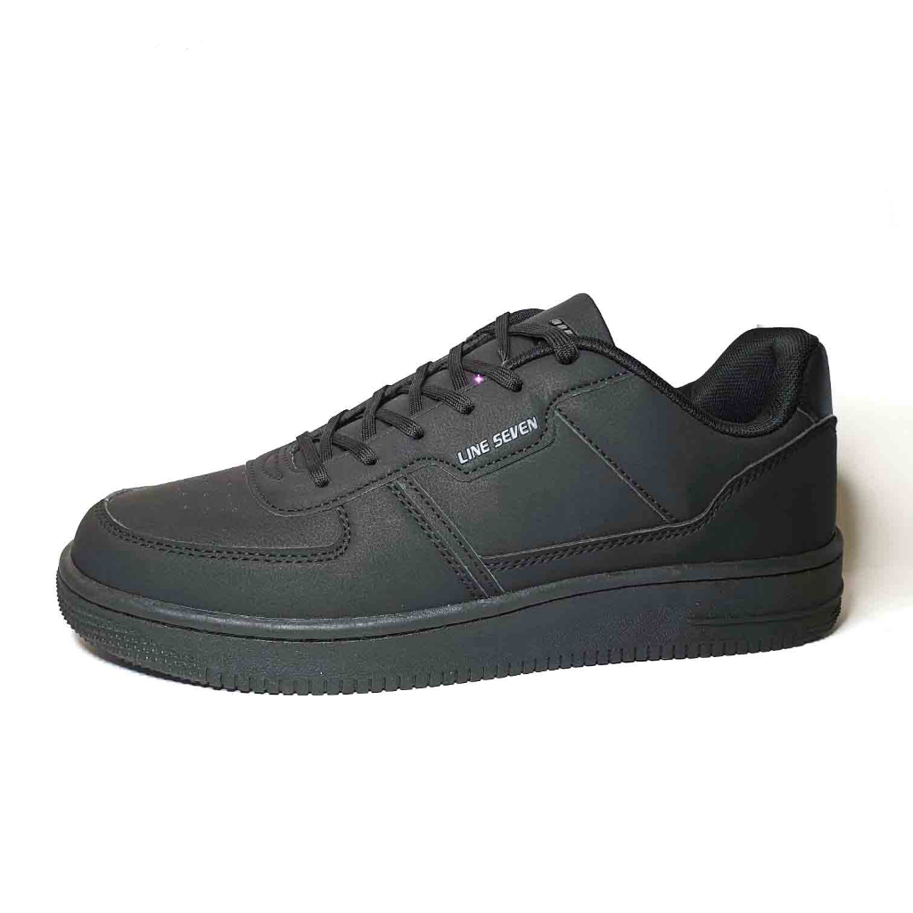 Line Seven L7-7977 Black Casual Shoe/Sports Shoe/School shoes/Kasut ...