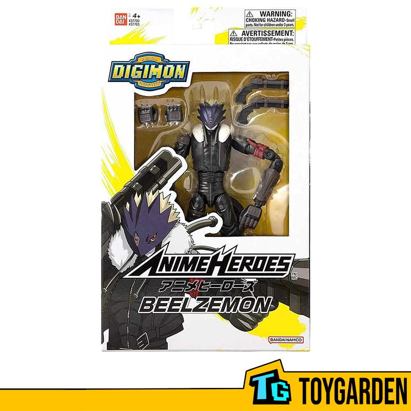 Bandai Anime Heroes Digimon – Action Figure Beelzemon 17 Cm Con Accessori