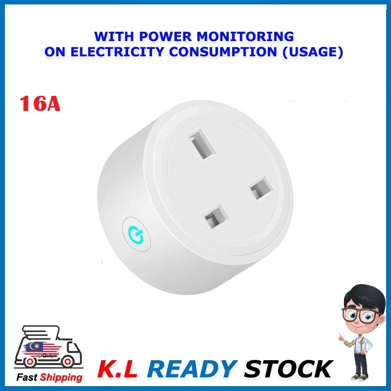 10/16/20A Tuya WiFi US Smart Plug Timing Function Smart Life Remote Control Socket  Outlet