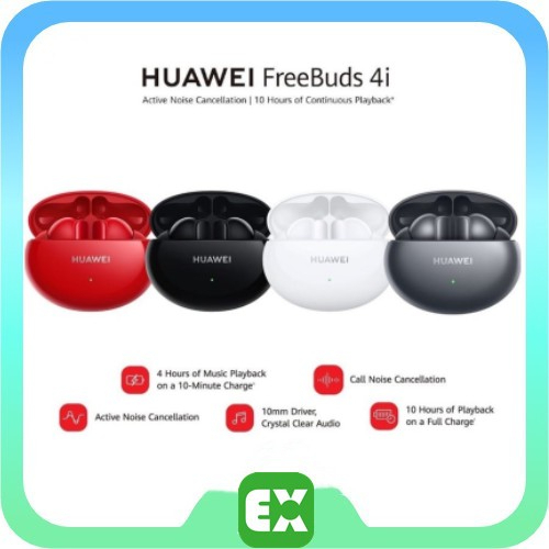 Huawei Freebuds 4i Wireless Bluetooth Earbuds Active Noise Reduction Original Huawei Shopee 4500