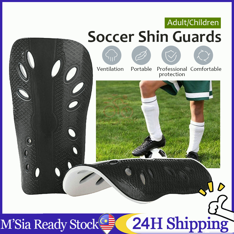 Adult Kids Football Shin Guard Protection Leg Cushion Protection
