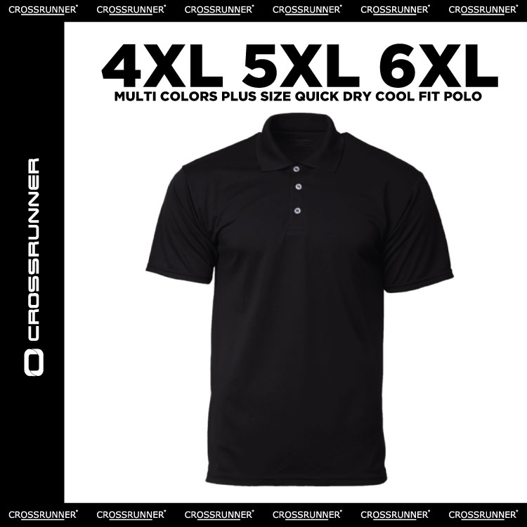 5xl black outlet polo shirts