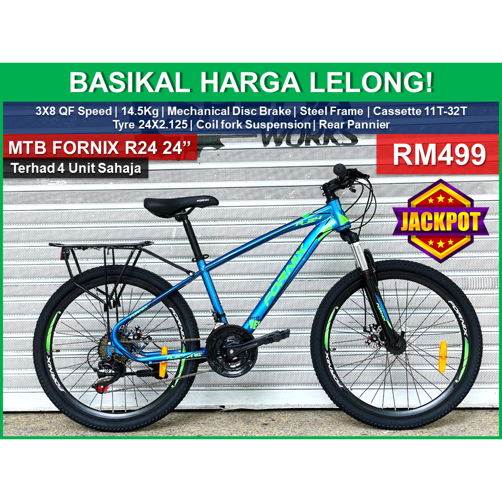 MOUNTAIN BIKE FORNIX R24 24 Shopee Malaysia