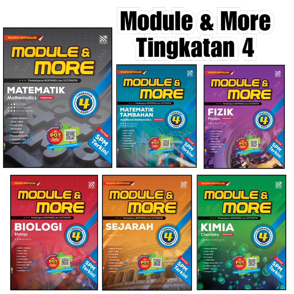 [ABO] BUKU LATIHAN 2023 MODULE & MORE TINGKATAN 4 KSSM | Shopee Malaysia