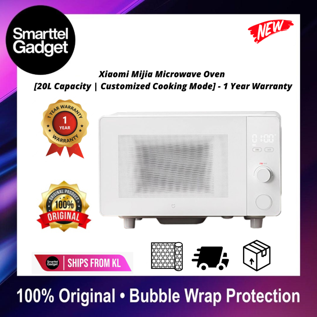 Xiaomi Mijia Microwave Oven [20L Capacity | Customized Cooking Mode ...