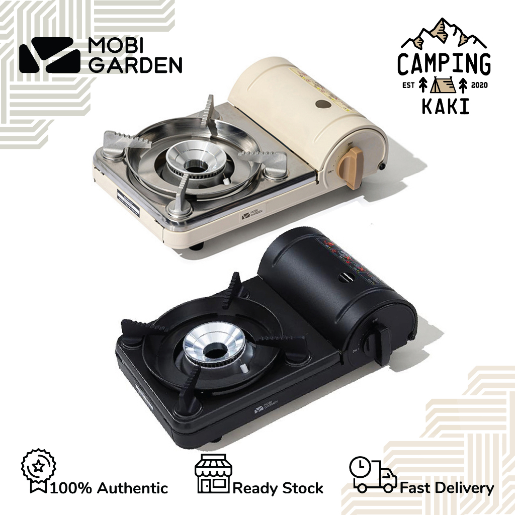 Mobi Garden X Iwatani Mini Stove Camping Stove Portable Butane Gas ...