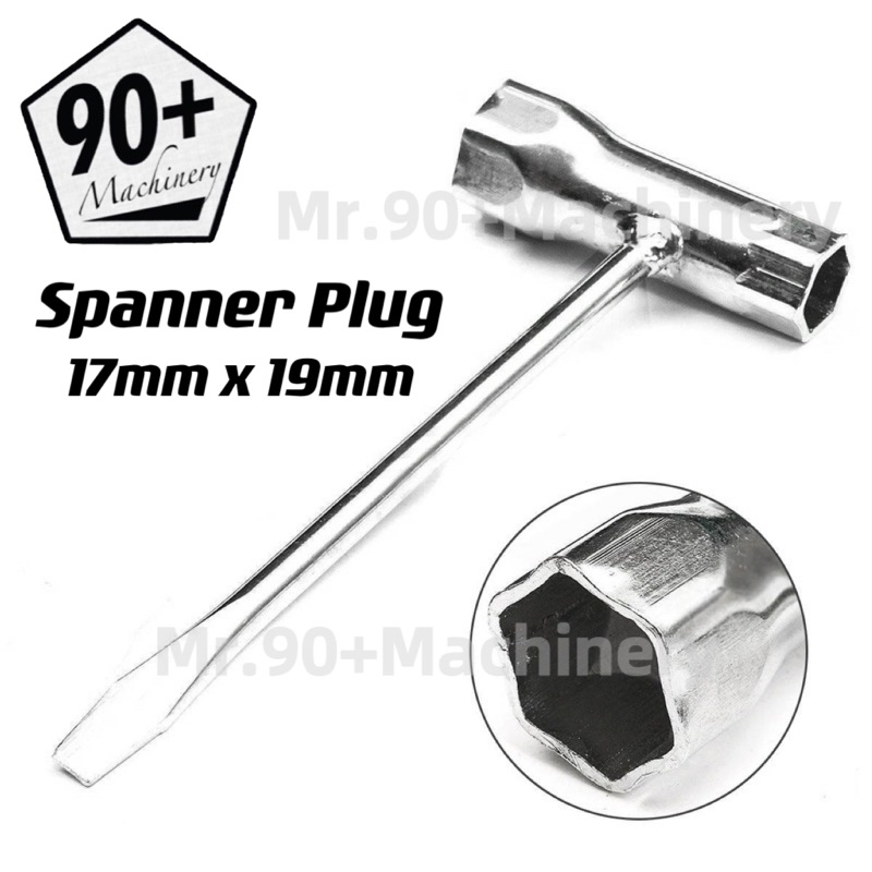 Spanner Plug Mesin Rumput 17mm-19mm Spanner Plug Brush Cutter HEAVY ...
