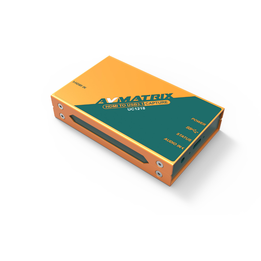 Matrix UC1218-4K 4K HDMI to USB 3.1 Type-C Captura de Video