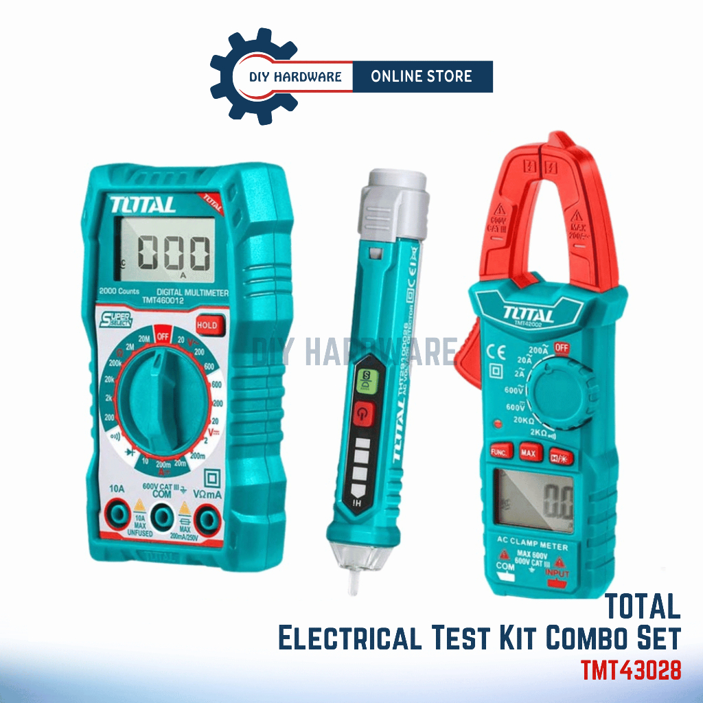 Total Electrical Test Kit Combo Set TMT43028 Shopee Malaysia