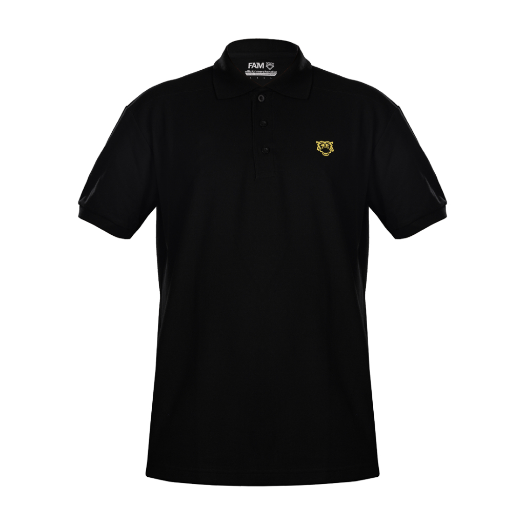 HARIMAU MALAYA MEN'S CASUAL POLO SHIRT BLACK | Shopee Malaysia