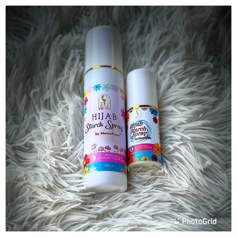 Pengeras Tudung Spray/ Starch Tudung / Starch Spray /spray tudung