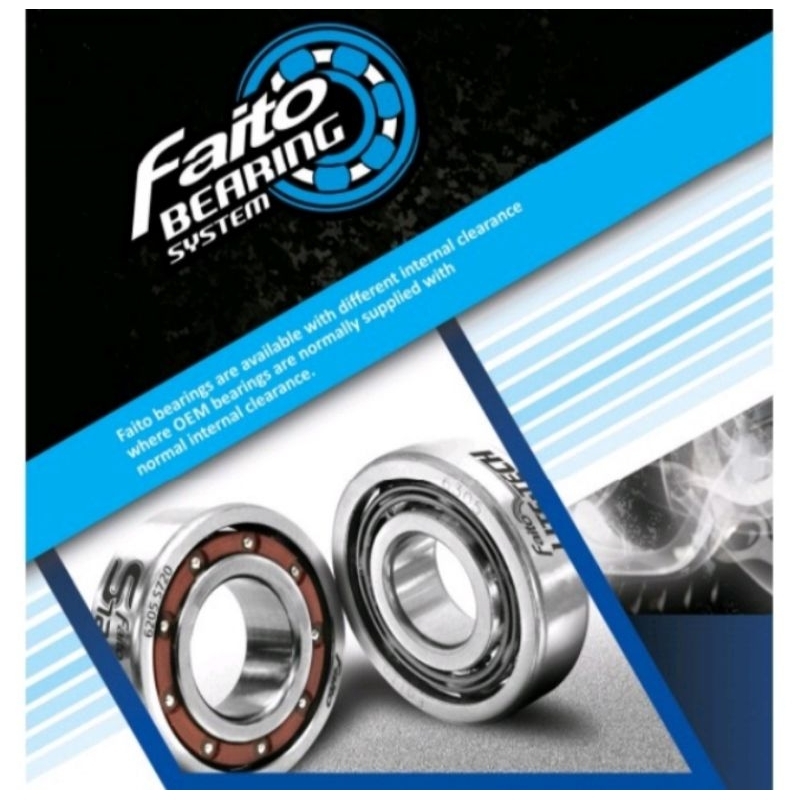 Faito Racing C4 C3 Crankshaft Bearing S720 6304 Ex5 Wave100 Dream Class