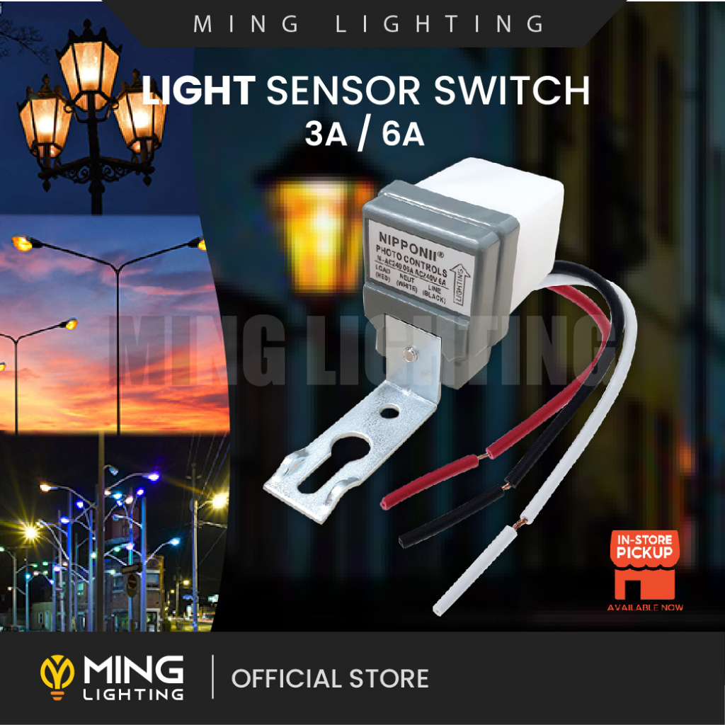 Nippon II Automatic On Off Switch Controller Sensor Light 3A 6A Street