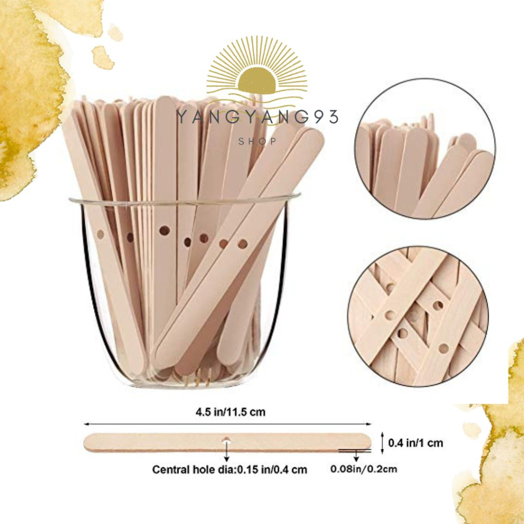 Wooden Candle Wick Holders for Candle Making DIY Candle Wicks Centering