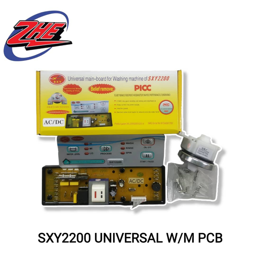 SXY2200 WASHING MACHINE UNIVERSAL BOARD / MULTI BOARD / CONTROL BOARD ...