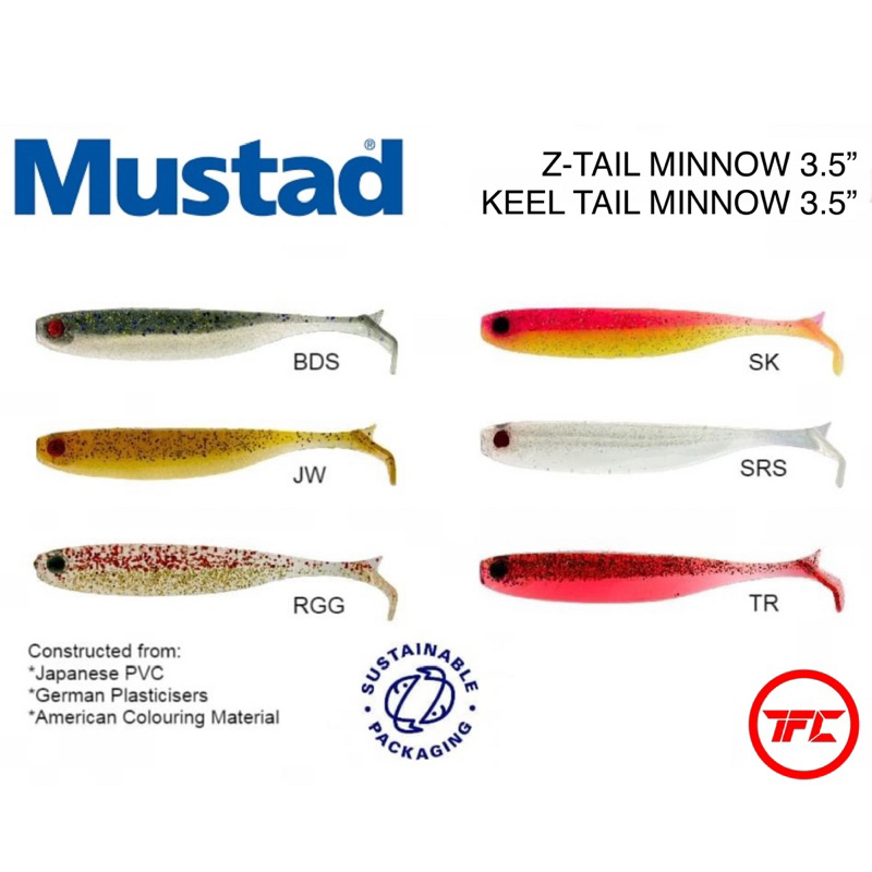 Mezashi Z-Tail Minnow