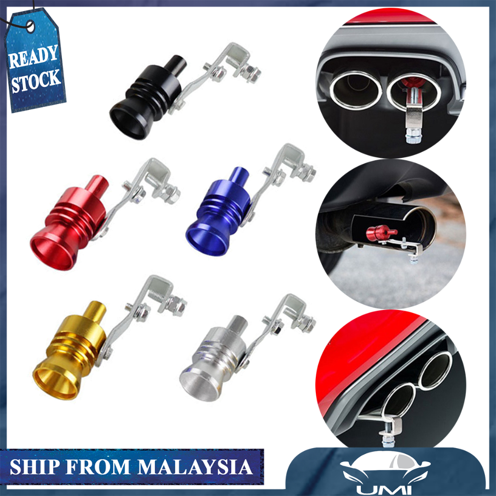 Universal Car Exhaust Sound Turbo Sound Car Exhaust Pipe Whistle Bunyi Ekzos Kereta Bunyi Turbo