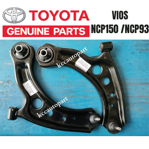 (PAIR) ORIGINAL TOYOTA VIOS NCP150/NCP93 LOWER ARM SET LEFT & RIGHT